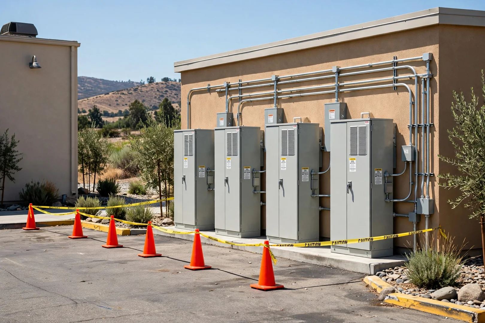 Commercial Storage Addition for a Small Business Site