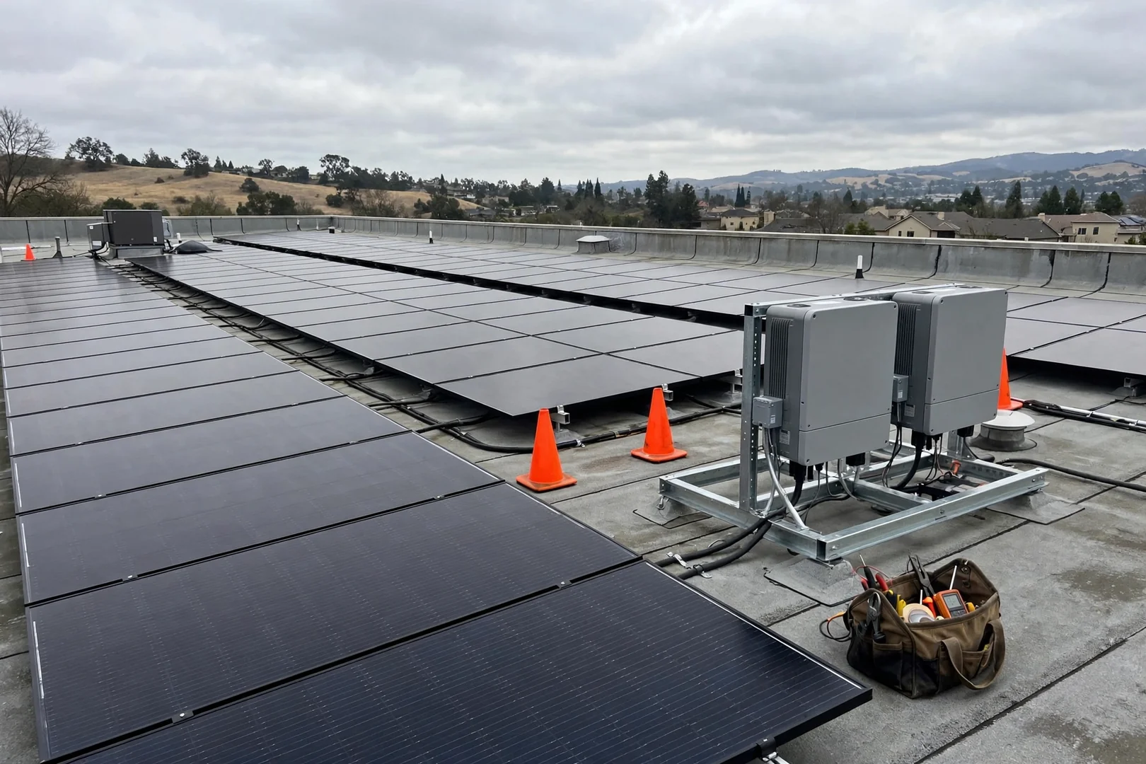 Commercial Rooftop Inverter Replacement