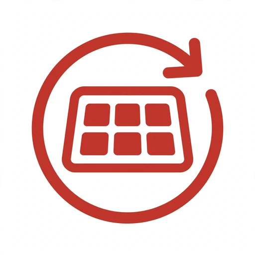 Solar Panel Replacement icon