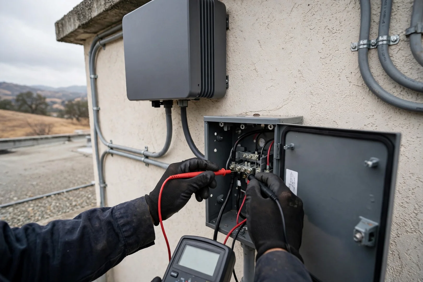 String Inverter Fault Diagnosis at a Commercial Rooftop