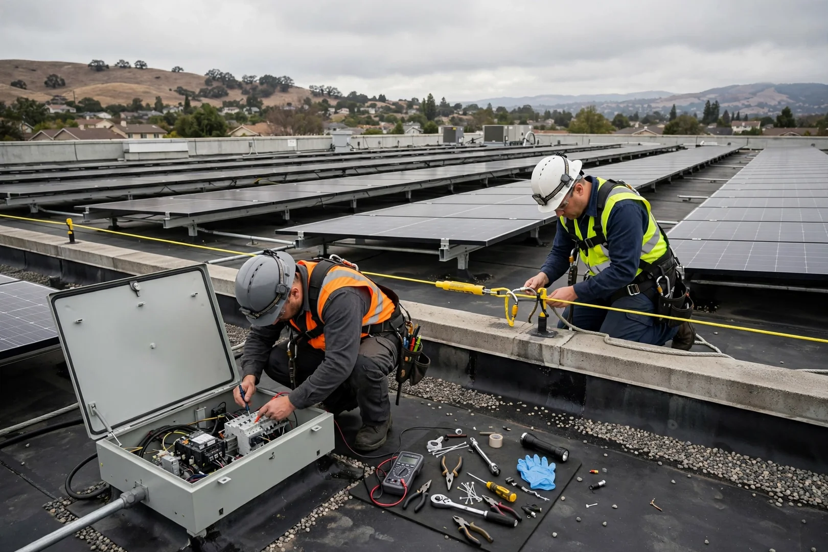 Commercial Rooftop Maintenance Inspection and Tune-Up